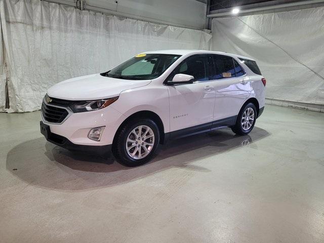 Used 2020 Chevrolet Equinox LT with VIN 2GNAXJEV0L6259827 for sale in Pinconning, MI