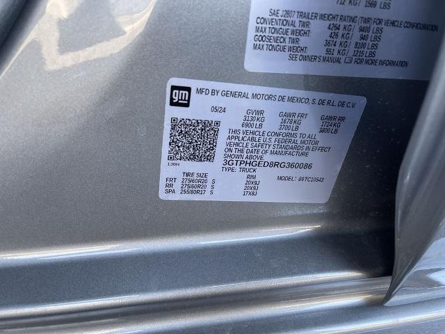 2024 GMC Sierra 1500 Vehicle Photo in TURLOCK, CA 95380-4918