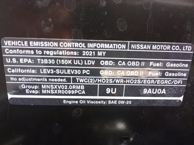 2021 Nissan Sentra Vehicle Photo in RED SPRINGS, NC 28377-1640