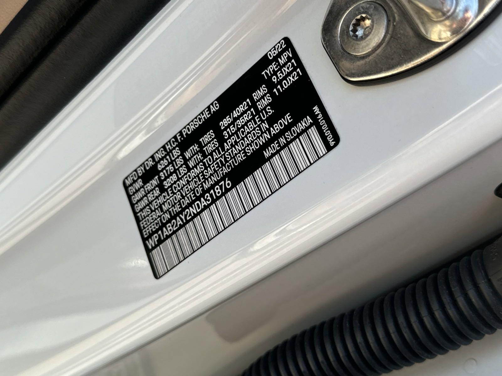 2022 Porsche Cayenne Vehicle Photo in AUSTIN, TX 78717