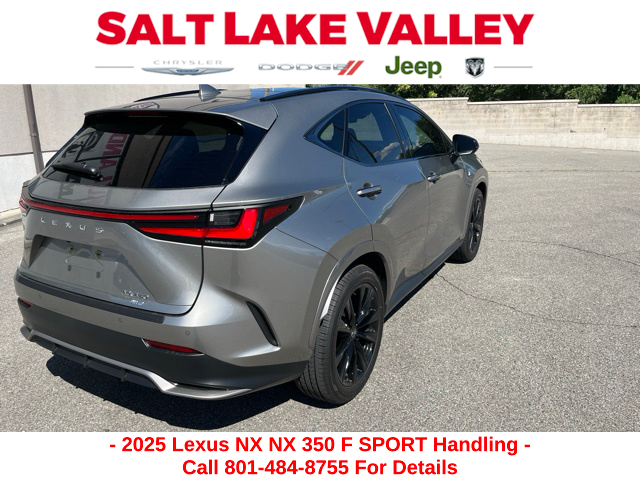 2025 Lexus NX 350 Vehicle Photo in Salt Lake City, UT 84115-2787