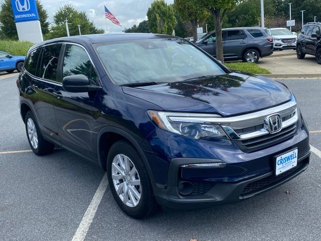 Used 2019 Honda Pilot LX with VIN 5FNYF5H18KB026829 for sale in Germantown, MD