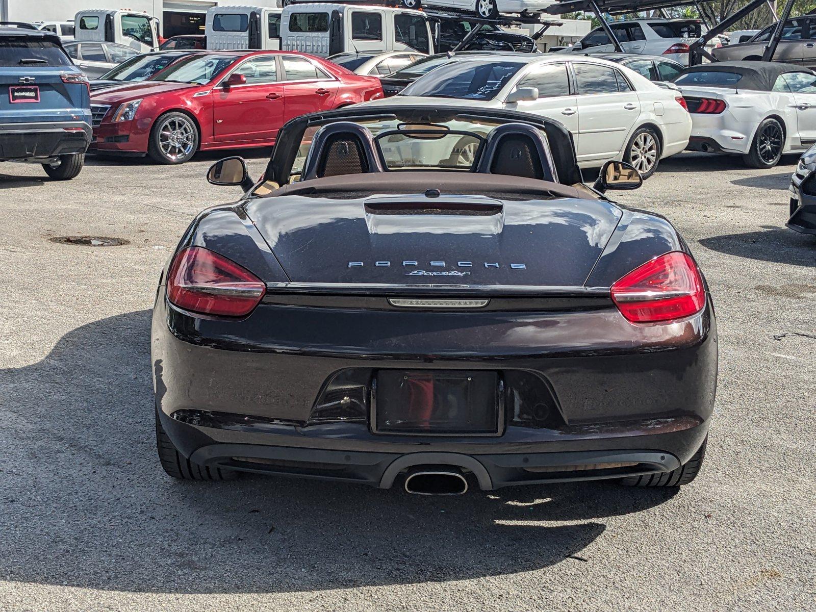 2016 Porsche Boxster Vehicle Photo in GREENACRES, FL 33463-3207