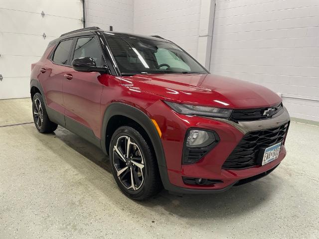 Certified 2021 Chevrolet Trailblazer RS with VIN KL79MUSL1MB023398 for sale in Rogers, Minnesota