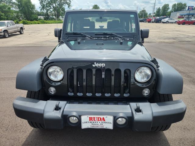 2018 Jeep Wrangler JK Vehicle Photo in MONROE, WI 53566-1050