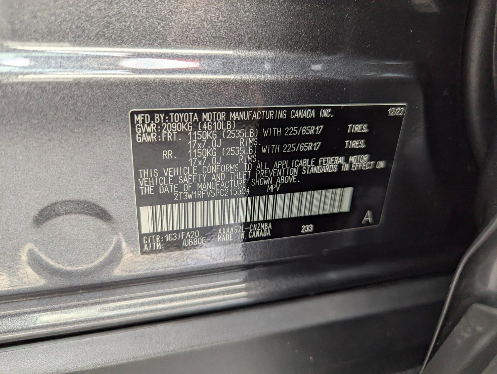 2023 Toyota RAV4 Vehicle Photo in ORLANDO, FL 32812-3021