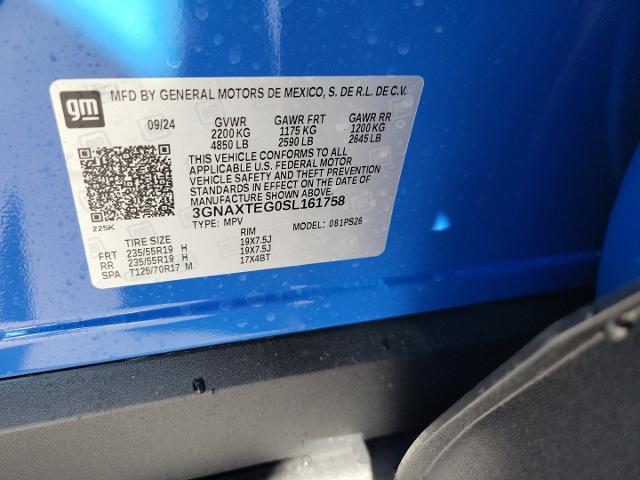 2025 Chevrolet Equinox Vehicle Photo in JOLIET, IL 60435-8135