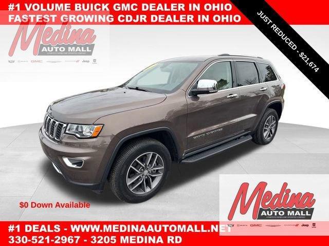 2017 Jeep Grand Cherokee Vehicle Photo in MEDINA, OH 44256-9631