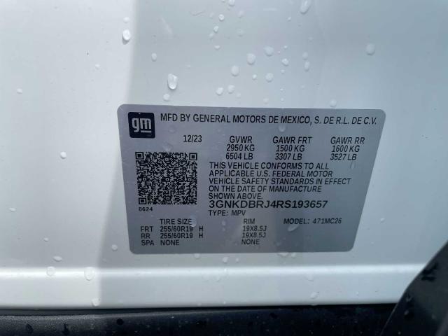 2024 Chevrolet Blazer EV Vehicle Photo in THOMPSONTOWN, PA 17094-9014