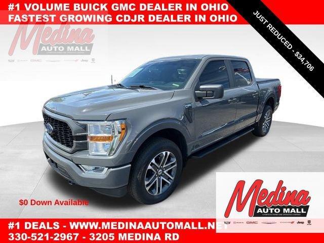 2021 Ford F-150 Vehicle Photo in MEDINA, OH 44256-9631