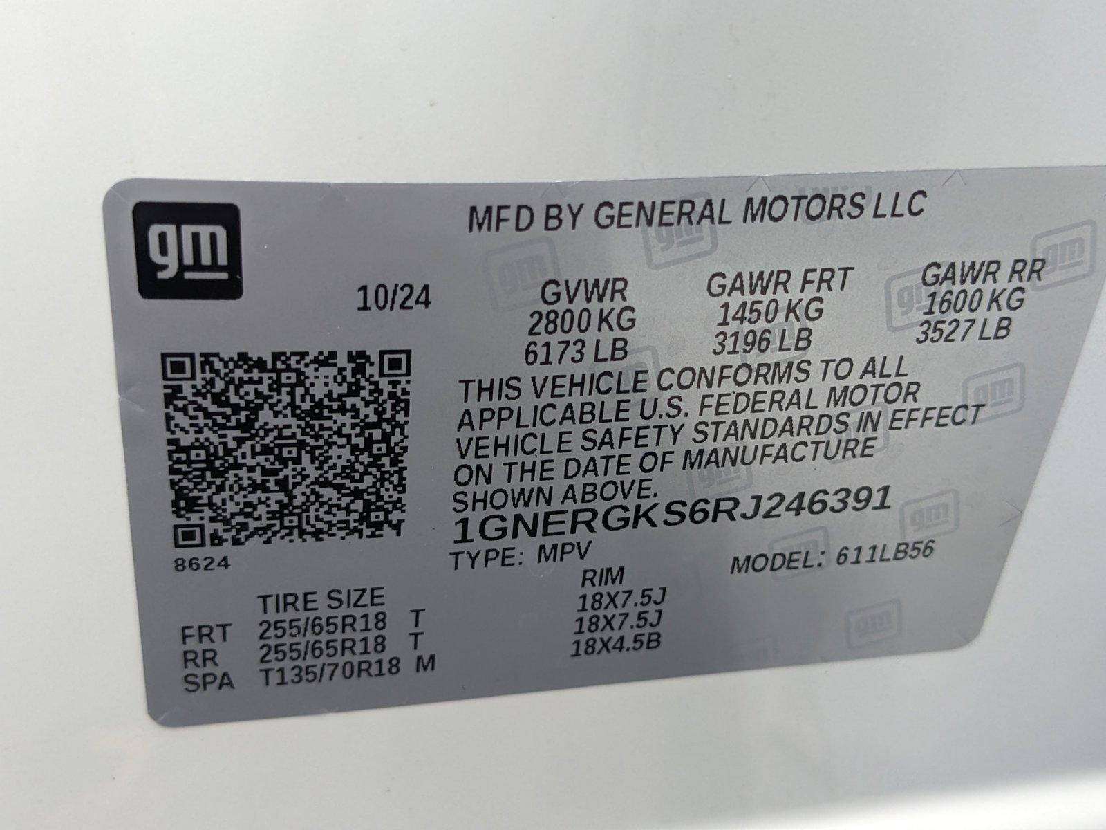 2024 Chevrolet Traverse Vehicle Photo in GREENACRES, FL 33463-3207