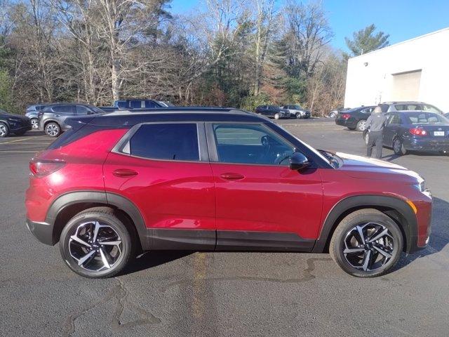 Used 2022 Chevrolet Trailblazer RS with VIN KL79MTSL0NB075312 for sale in Raynham, MA