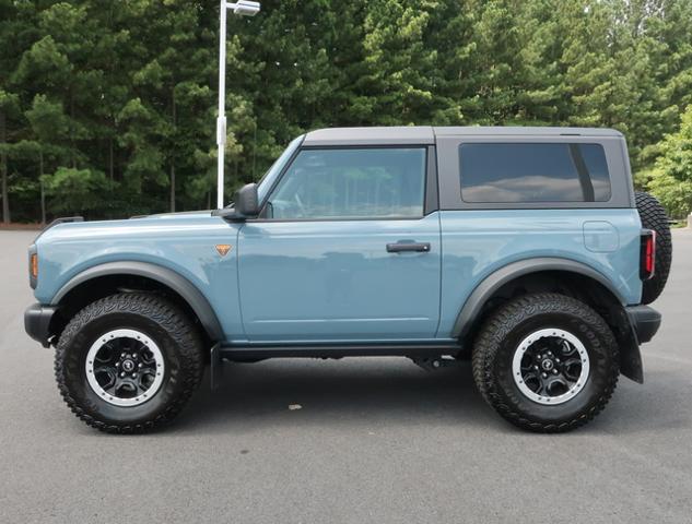 Used 2023 Ford Bronco 2-Door Badlands with VIN 1FMDE5CP6PLC03603 for sale in Acworth, GA