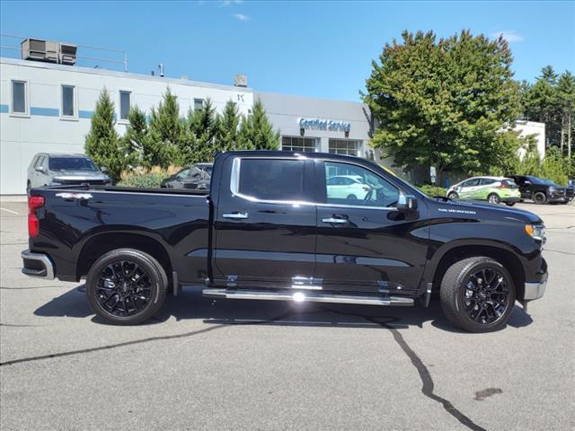 Used 2023 Chevrolet Silverado 1500 LTZ with VIN 1GCUDGE85PZ166243 for sale in Somersworth, NH