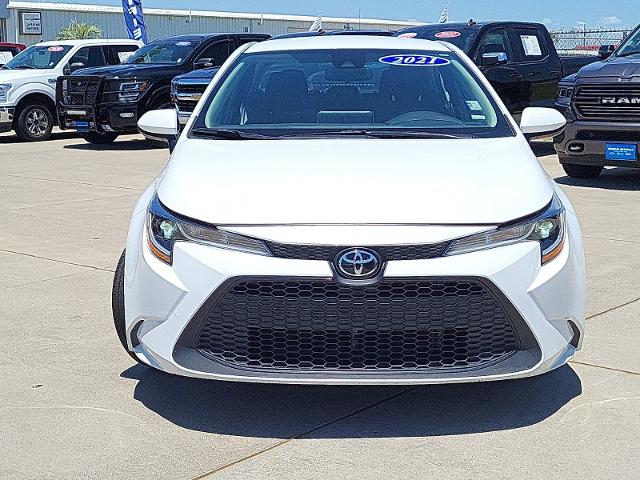 Used 2021 Toyota Corolla LE with VIN 5YFEPMAE2MP179429 for sale in Aransas Pass, TX