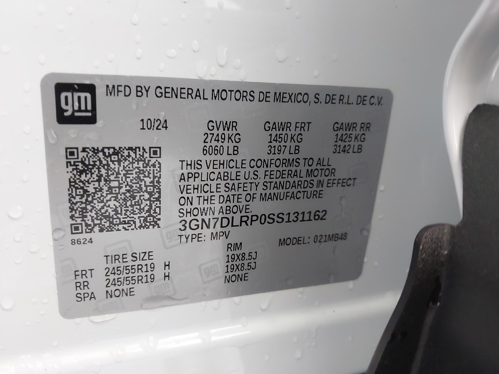 2025 Chevrolet Equinox EV Vehicle Photo in WENTZVILLE, MO 63385-1017