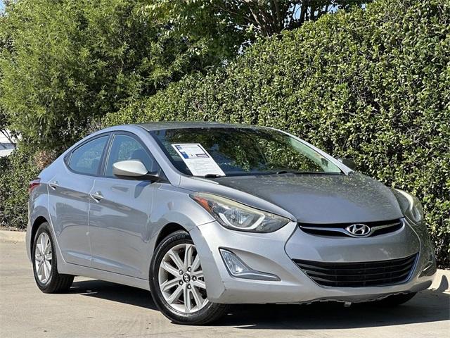 Used 2016 Hyundai Elantra SE with VIN 5NPDH4AE0GH689918 for sale in Garland, TX