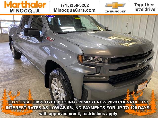 Used 2020 Chevrolet Silverado 1500 RST with VIN 1GCUYEED7LZ135334 for sale in Minocqua, WI