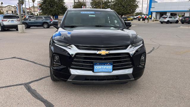 Certified 2019 Chevrolet Blazer Premier with VIN 3GNKBFRS9KS622822 for sale in El Paso, TX