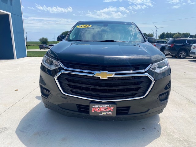 Used 2020 Chevrolet Traverse LS with VIN 1GNEVFKWXLJ310268 for sale in Odebolt, IA