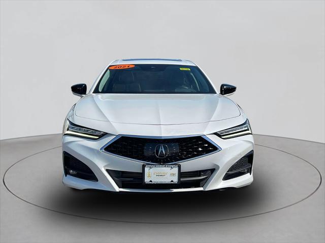 Used 2021 Acura TLX Advance Package with VIN 19UUB6F61MA006238 for sale in Hicksville, NY