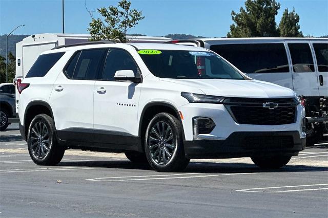 Certified 2023 Chevrolet Traverse RS with VIN 1GNEVJKWXPJ292234 for sale in Dublin, CA