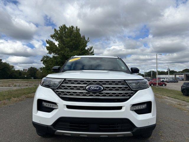 Used 2021 Ford Explorer Limited with VIN 1FMSK8FH1MGC17452 for sale in Mooresville, IN