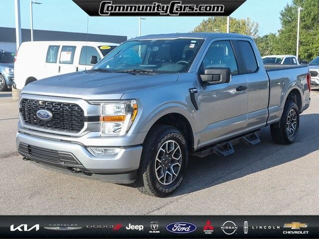 Used 2021 Ford F-150 XL with VIN 1FTEX1EB1MKD20875 for sale in Bloomington, IN