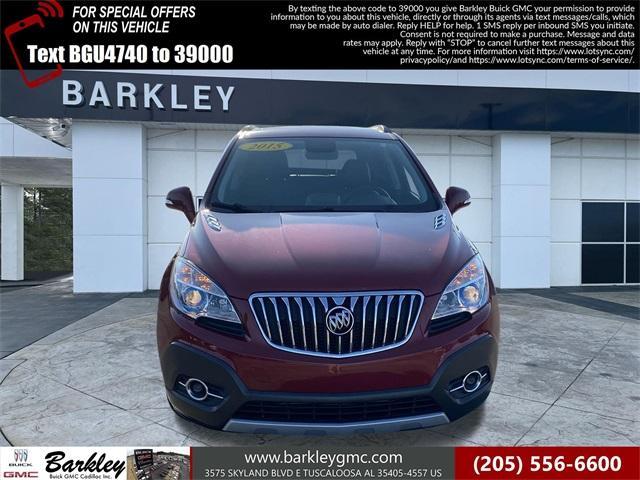 Used 2015 Buick Encore Leather with VIN KL4CJCSB0FB234740 for sale in Tuscaloosa, AL