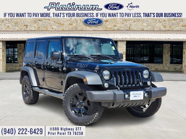 2016 Jeep Wrangler Unlimited Vehicle Photo in Pilot Point, TX 76258