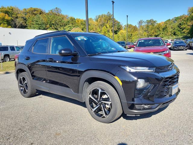 Used 2021 Chevrolet Trailblazer RS with VIN KL79MTSL4MB055756 for sale in Media, PA