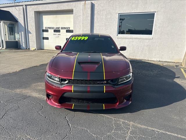 Used 2021 Dodge Charger Scat Pack with VIN 2C3CDXGJ2MH578065 for sale in Richmond, IN