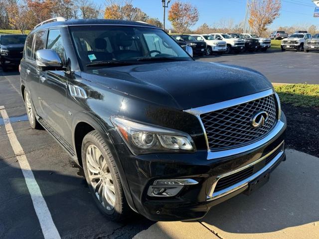 Used 2016 INFINITI QX80 Limited with VIN JN8AZ2NE1G9125187 for sale in O'fallon, MO