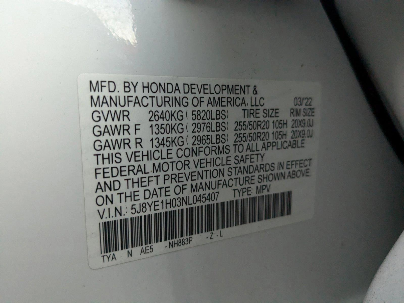 2022 Acura MDX Vehicle Photo in Sanford, FL 32771