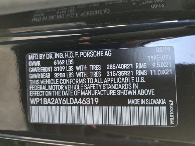 2020 Porsche Cayenne Vehicle Photo in Weatherford, TX 76087-8771