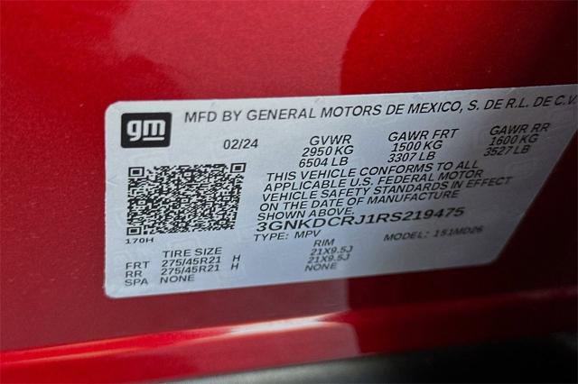 2024 Chevrolet Blazer EV Vehicle Photo in SALINAS, CA 93907-2500