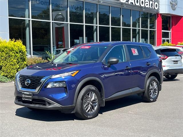 Used 2021 Blue Nissan S Rogue for Sale in New Haven, VIN = 5N1AT3AB9MC799788