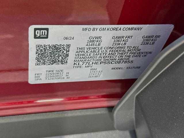 2025 Chevrolet Trax Vehicle Photo in RIVERSIDE, CA 92504-4106