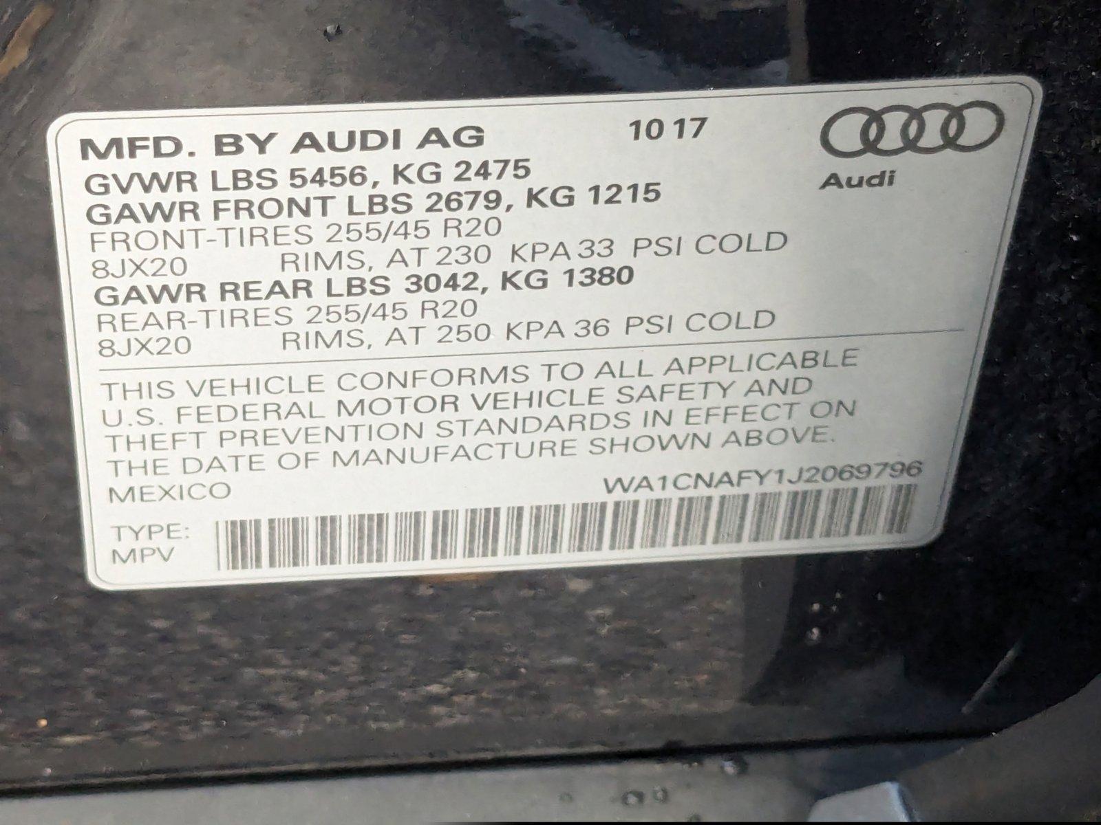 2018 Audi Q5 Vehicle Photo in Miami, FL 33169