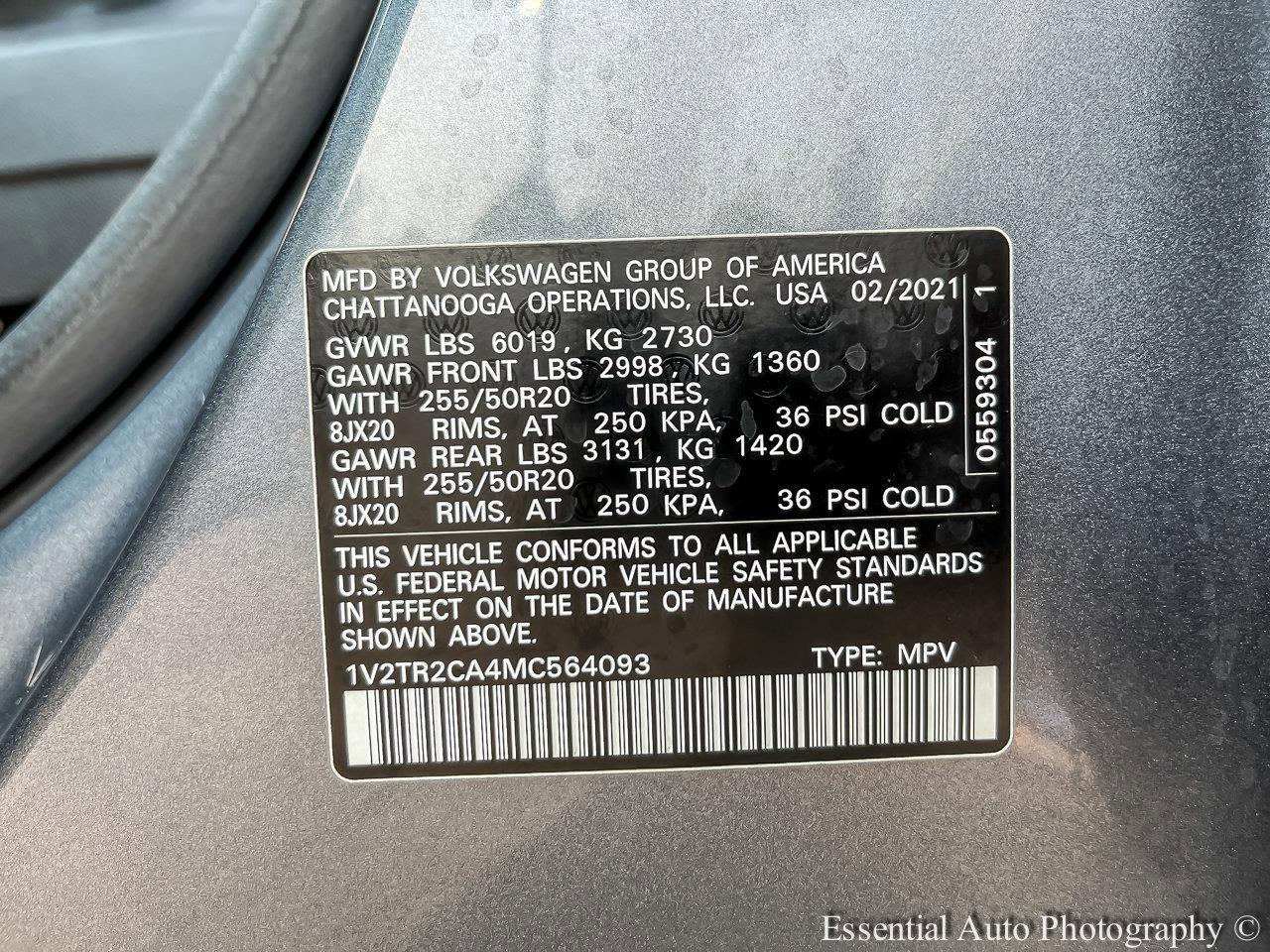 2021 Volkswagen Atlas Vehicle Photo in Plainfield, IL 60586