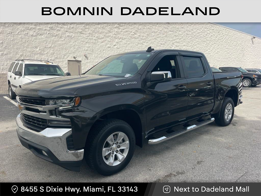 Used 2021 Chevrolet Silverado 1500 LT with VIN 3GCPWCED0MG255842 for sale in Miami, FL