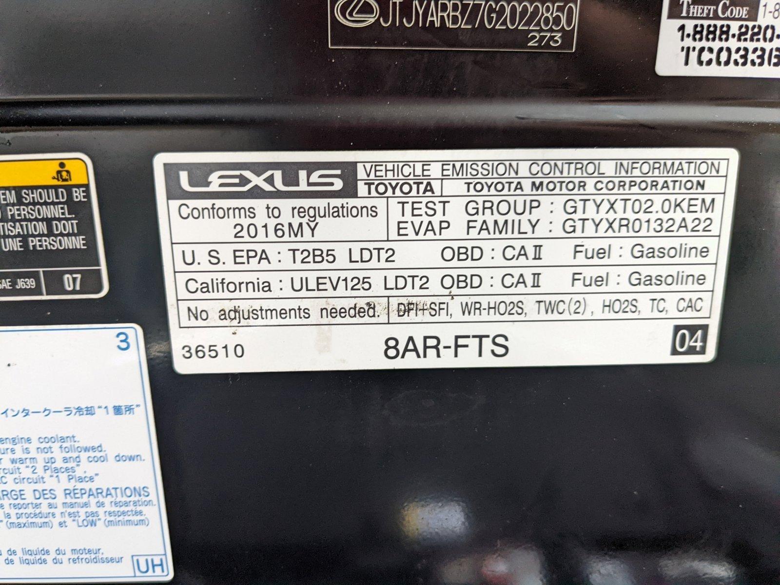 2016 Lexus NX 200t Vehicle Photo in VALENCIA, CA 91355-1705