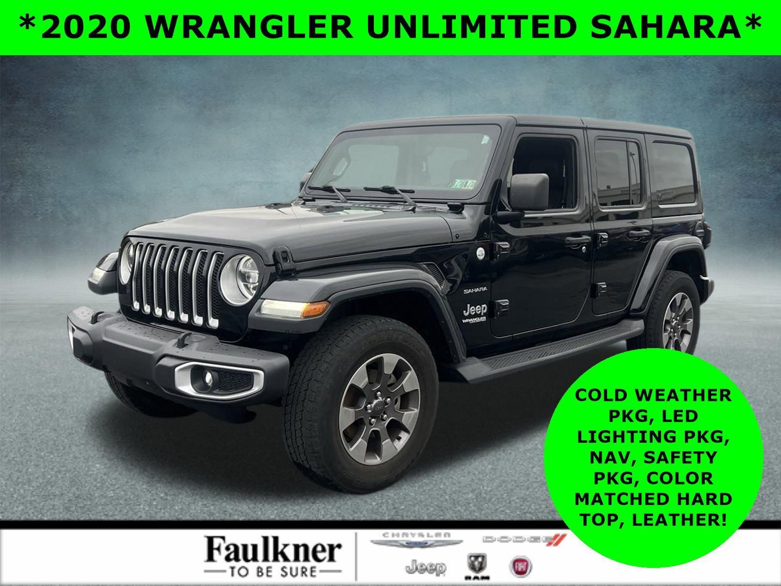 2020 Jeep Wrangler Unlimited Vehicle Photo in Mechanicsburg, PA 17050-1707