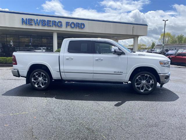 Used 2021 RAM Ram 1500 Pickup Limited with VIN 1C6SRFHT1MN570413 for sale in Newberg, OR