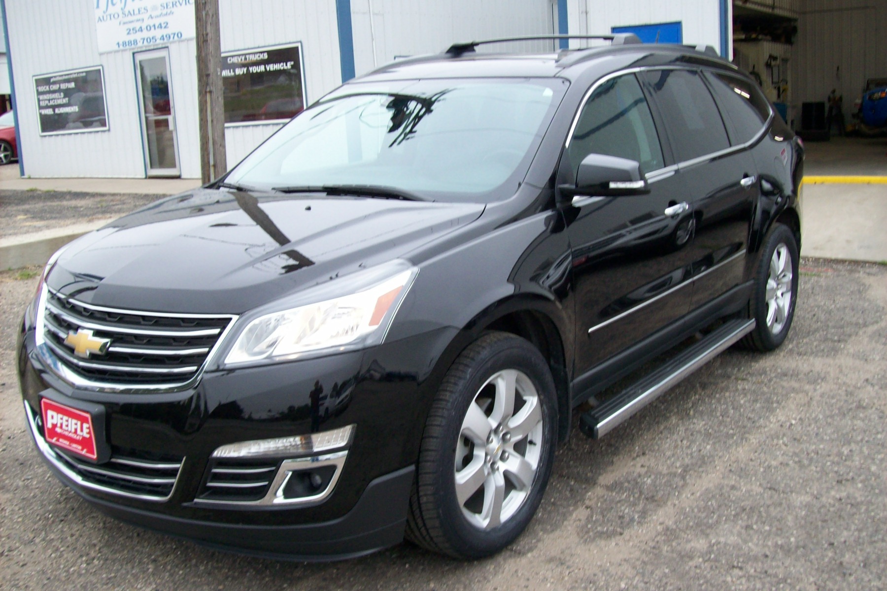 Used 2017 Chevrolet Traverse Premier with VIN 1GNKVJKD3HJ127080 for sale in Wishek, ND