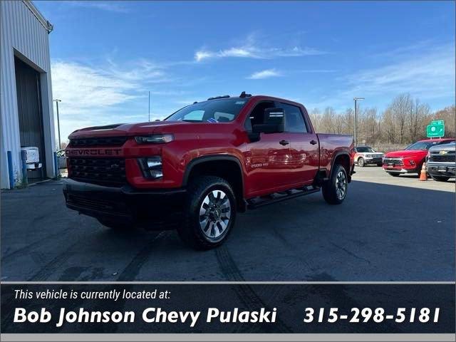 Used 2022 Chevrolet Silverado 2500HD Custom with VIN 2GC1YME75N1230302 for sale in Pulaski, NY