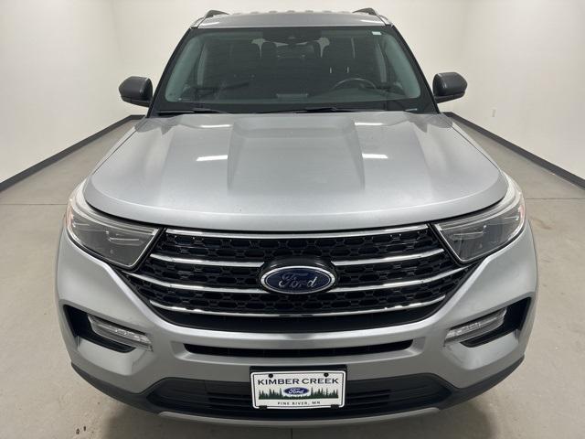 Used 2021 Ford Explorer XLT with VIN 1FMSK8DH8MGA14612 for sale in Pine River, Minnesota