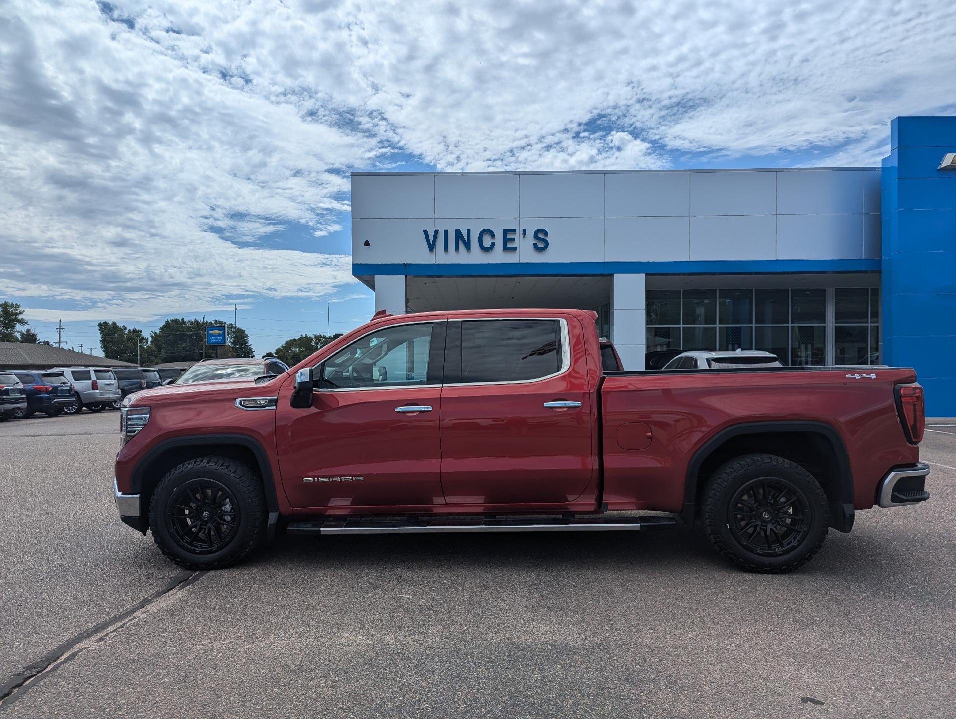 Used 2023 GMC Sierra 1500 SLT with VIN 3GTUUDEL7PG305646 for sale in Burlington, CO