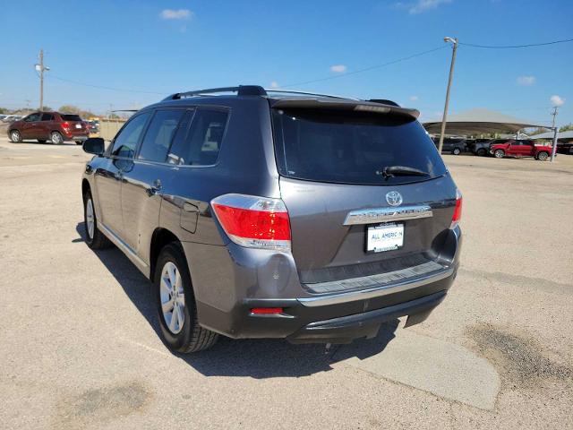 2013 Toyota Highlander Vehicle Photo in MIDLAND, TX 79703-7718