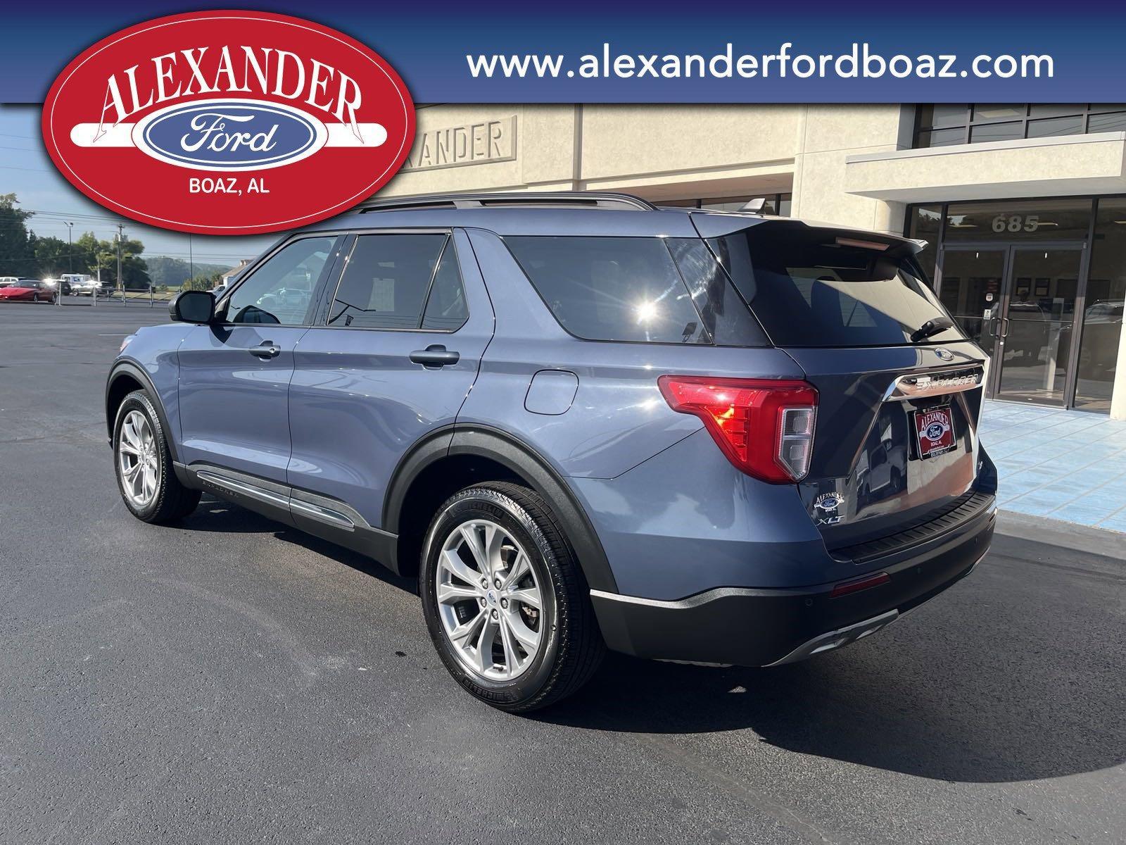 Used 2021 Ford Explorer XLT with VIN 1FMSK8DH8MGC41847 for sale in Boaz, AL